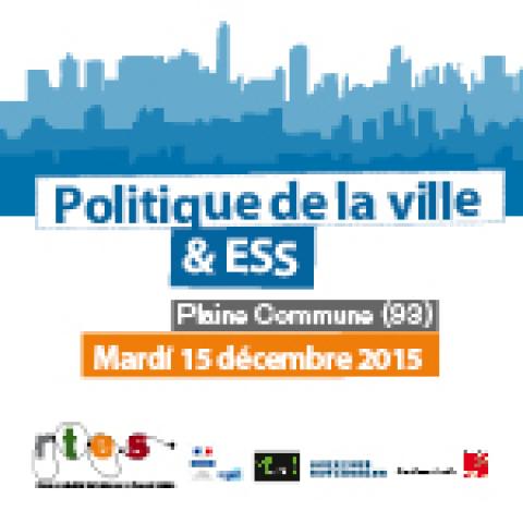 Séminaire national RTES “Politique de la ville et ESS” (France)
