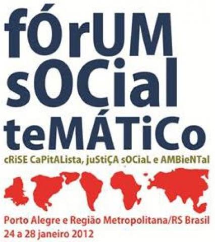 Fórum Social Temático 2012 Crise Capitalista, Justiça Social e Ambiental (Brasil)