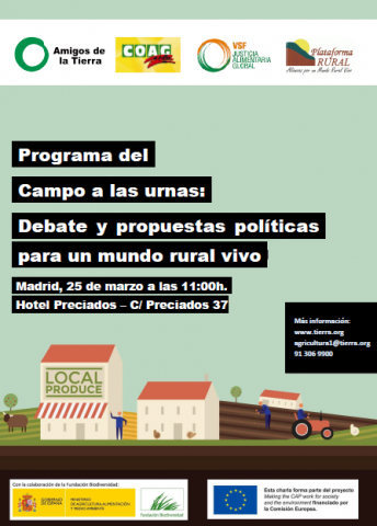 Debate y nuevas propuestas políticas para un mundo rural vivo (Madrid)