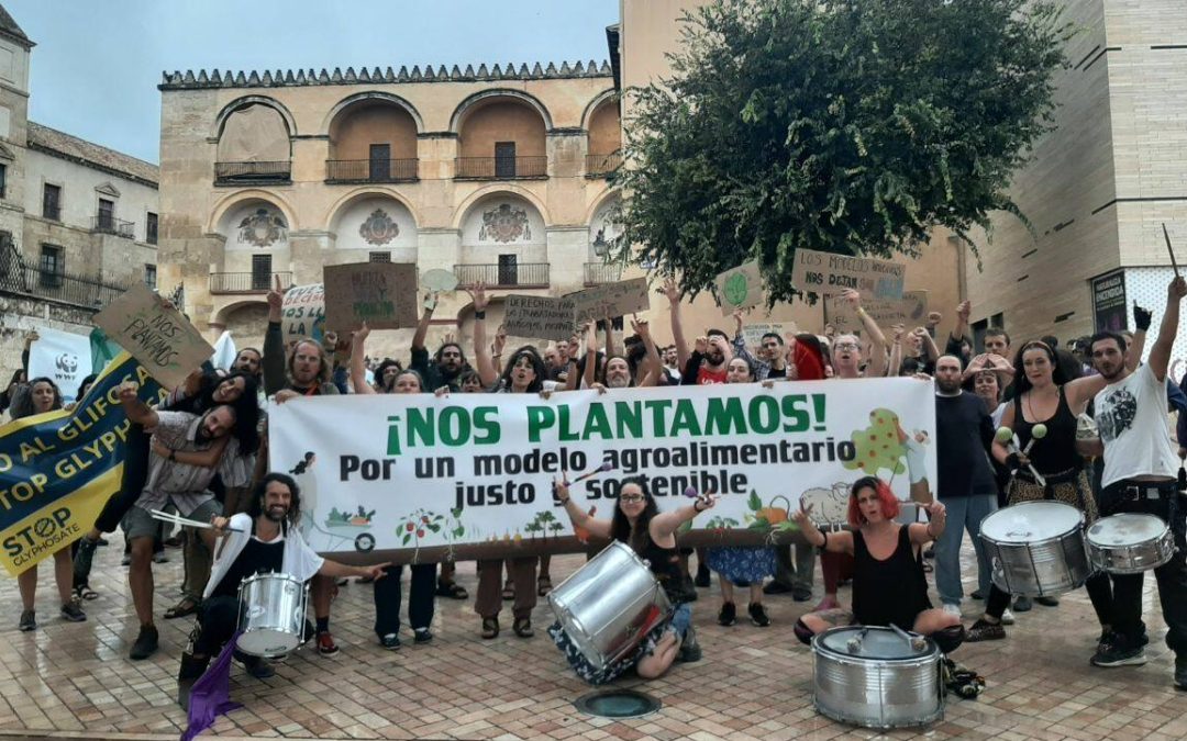 El movimiento Nos plantamos reclama una transición agroecológica justa y urgente